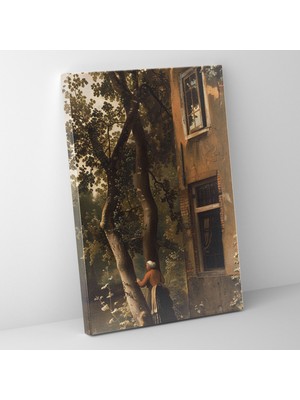 Popcas  Johannes Vermeer Kanvas Tablo - Duvar Dekorasyonu Duvar Sanatı