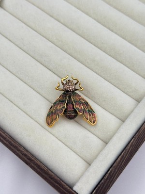 Luseda İthal Vintage Arı Broş