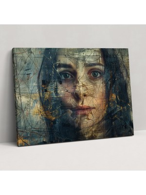 Popcas  Leonardo Da Vinci Mona Lisa Portresi Kanvas Tablo - Duvar Sanatı