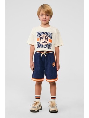 NBT Jeans Bg Store Erkek Çocuk Desenli Şort