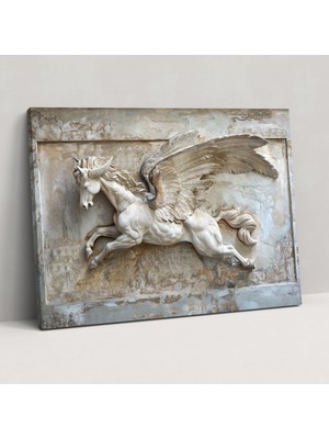 Popcas  Doğa Manzarası Kanvas Tablo Özel Tasarım Canlı Renkler