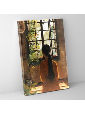 Popcas  Johannes Vermeer Duvar Sanatı - Kanvas Duvar Sanatı Duvar Dekorasyonu