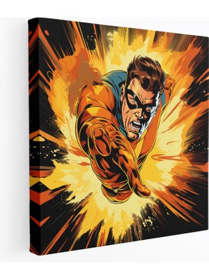 Popcas  Doğa Manzarası Kanvas Tablo Renkli Modern Ev Dekorasyonu Için Ideal