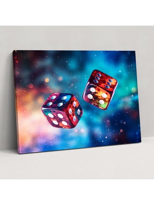 Popcas  Gamble Temalı Kanvas Tablo - Ev Dekorasyonu Için