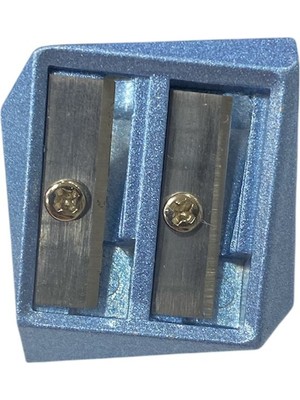 Tüftürük Çift Bölmeli Metal Kalemtraş