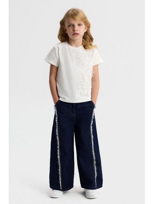 Nk Kids Kız Çocuk Mıusa Pantolon NK-51718-Y