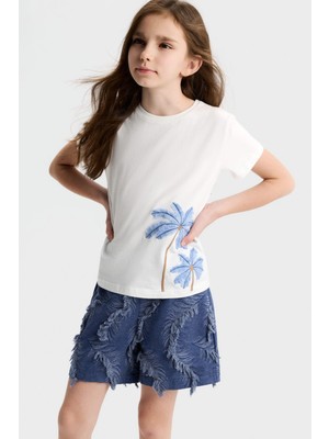 Nk Kids Kız Çocuk Flora Tişört NK-31383