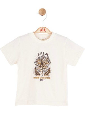 Nk Kids Erkek Çocuk Palm Tişört NK-41621-Y