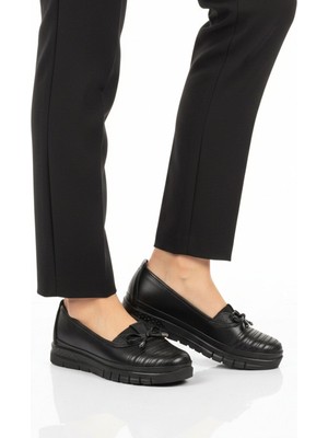 Ayk's Siyah Hafif Kadın Casual Ayakkabı 1211 Z