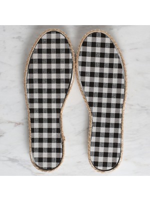 Lowell Home Loren Dar Hasır Espadril / Ayakkabı Tabanı 36 Numa LWLHM-RSYT367