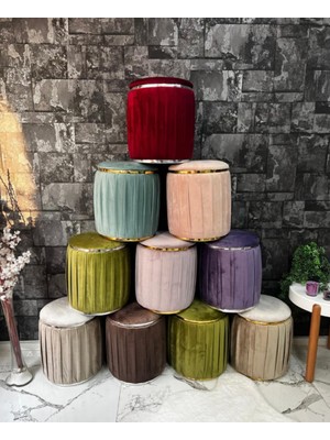 Bisse Mobilya Yuvarlakpuf