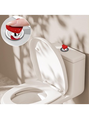 Lowell Home Ieg Klozet Sifon Tuşu Kalp Tasarımlı LWLHMRS-İEG4256