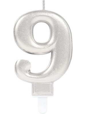 Lowell Home Ieg 9 Rakamı Mum Gümüş Renk LWLHMRS-İEG4256