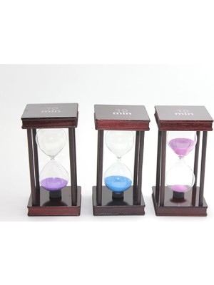 Lowell Home Ieg Ahşap Kum Saati 10 Dk Model 1  LWLHMRS-İEG4256