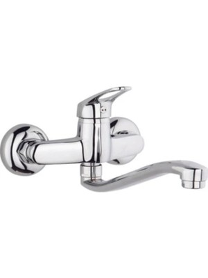 Fulcie Armatür Duvardan Eviye ve Lavabo Bataryası Alttan Aplike