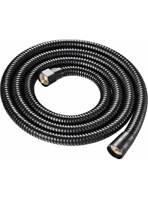 Siyah Hortum Duş Hortumu Bütün Duş Başlıklarına Uyumlu 1.5 Metre