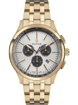 Wainer WA.12320-A Erkek Kol Saati | 44 mm Çelik, Quartz, Kronograf