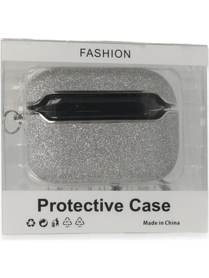 Lowell Home Ieg  Airpods 3 (3.nesil) Spell Simli Kılıf - Gümüş LWLRSHM-76W5