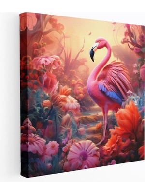 Popcas  Flamingo Kelebek Duvar Süsü - Ev Dekorasyonu Kelebek Duvar Sanatı