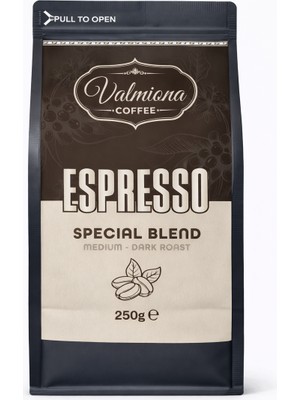Espresso Çekirdek Kahve 250G – Medium Dark Roast Special Blend