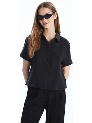Lc Waikiki Yeni Sezon Regular Fit Müslin Kadın Gömlek