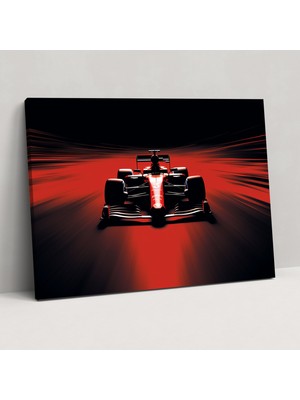 Popcas  Formula 1 Kanvas Tablo - Duvar Dekorasyonu