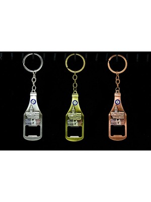 Lowell Home Ieg Metal Galata Kulesi Anahtarlık ve Açacak Model 1  LWLHMRS-İEG4256