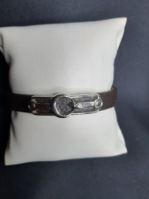 Mryart Ay Yıldız Kaliteli Suni Deri Bileklik Unisex