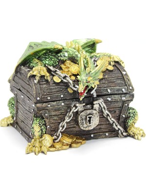 Lowell Home Ieg Dragon Tasarımlı Polyester Kutu  LWLHMRS-İEG4256