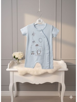 Efemkids 3/9  Ay Bebek Tulum Kısa Rahat Esnek Yenidoğan Bebek Tulum