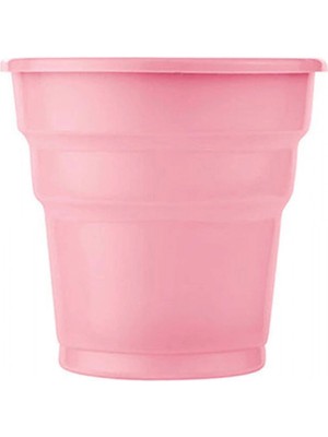 Supertrend Plastik Meşrubat Bardağı Pembe 7 Oz 25 Adet