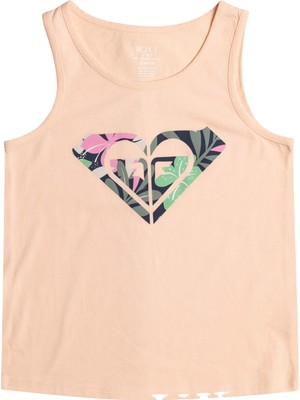 Roxy Kız Çocuk Tişört There Is Life Pembe