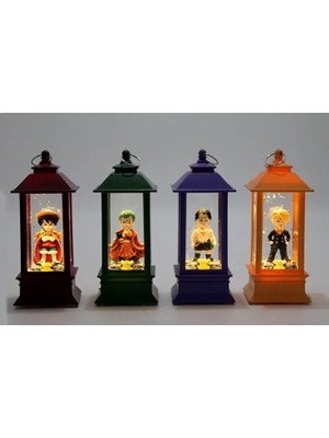 Lowell Home Anime One Piece Figürlü Işıklı Kar Küresi LWLHM-RSYT367