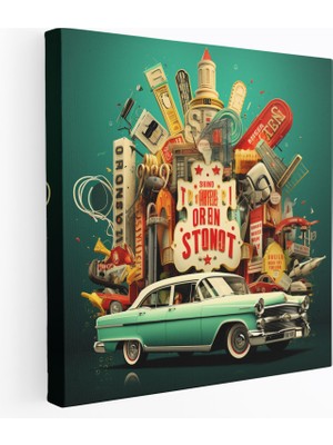 Popcas  Renkli Balonlar Kanvas Tablo - Çocuk Odası Dekorasyonu Için Mükemmel Bir Seçim