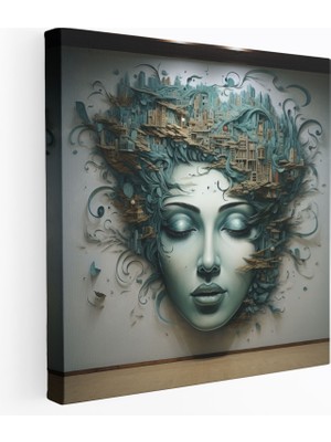 Popcas  Kaabe Duvar Sanatı - Kanvas Tablo Duvar Dekorasyonu