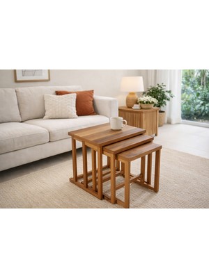 Furax Zigon Sehpa Andera Ceviz Ceviz