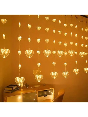 Lowell Home Kalp Perde LED  Gün Işığı