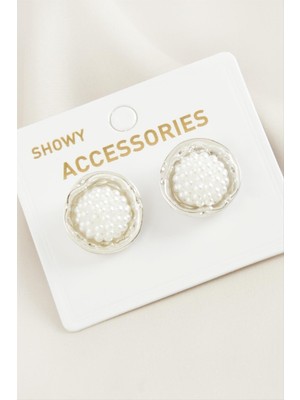 Lowell Home Ieg Çiçek Trend Inci Küpe LWLBJT-RSIEG327