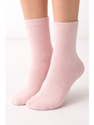 Kız Çocuk Basic Soket Çorap Pembe