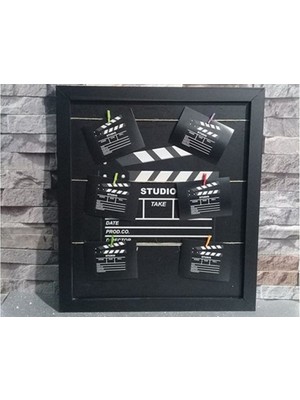 Lowell Home Ieg Klaket Tasarımlı Ipli ve Mandallı Fotoğraf Çerçevesi LWLRSY-435RSIEG