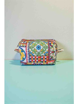 Pirene Arts Kaleido Çok Amaçlı Organizer Çanta, Makyaj Çantası