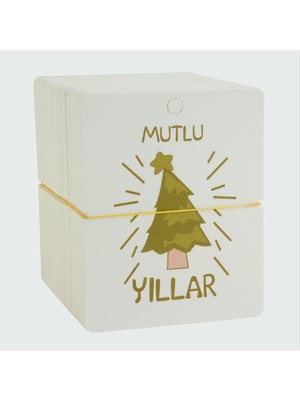 Lowell Home Ieg Mutlu Yıllar Bileklik Kartı 200 Adet LWLBJT-RSIEG327