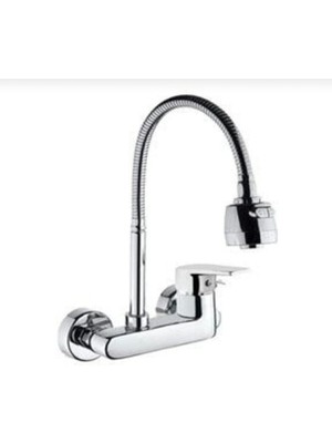 Eska Armatür Duvardan Aplik Mutfak Bataryası Çift Fonksiyonlu