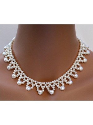 Ravinity Eşsiz Tasarım Zarif Inci Kolye