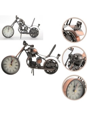 Lowell Home Metal Motosiklet Saat