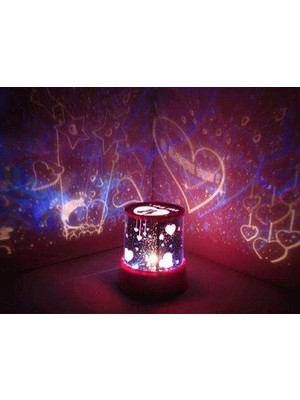 Lowell Home Ieg Star Love Projeksiyonlu Gece Lambası LWLRSY-435RSIEG