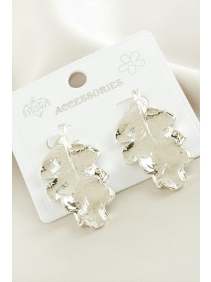 Lowell Home Ieg Yaprak Metal Küpe LWLBJT-RSIEG327