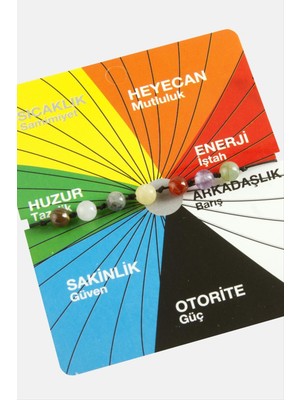 Lowell Home Ieg Çakra Doğaltaş Ip Bileklik LWLBJT-RSIEG327