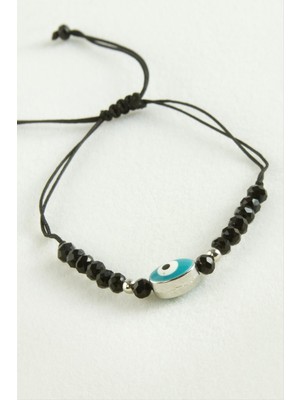 Lowell Home Ieg Nazar Oval Kristal Bileklik LWLBJT-RSIEG327