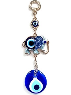 Lowell Home Cam Nazar Boncuklu Filli Mini Duvar Süsü